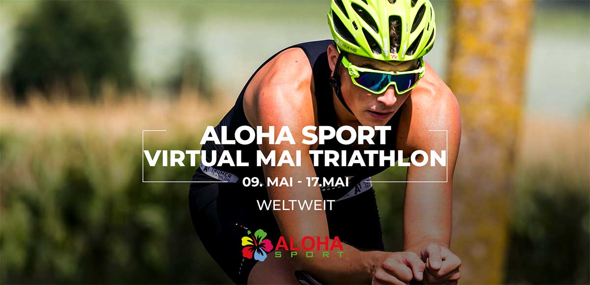 ALOHA SPORT startet ersten virtuellen ALOHA Virtual Mai Triathlon